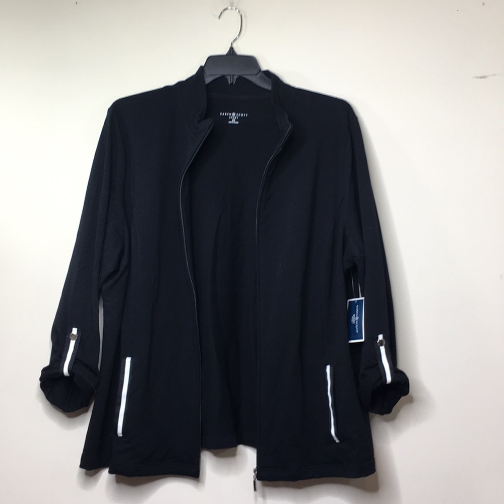 NWT Karen Scott Sports Jacket. Size 2x
